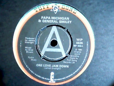 PAPA MICHIGAN & GENERAL SMILEY - One Love Jam Down / Dub Down