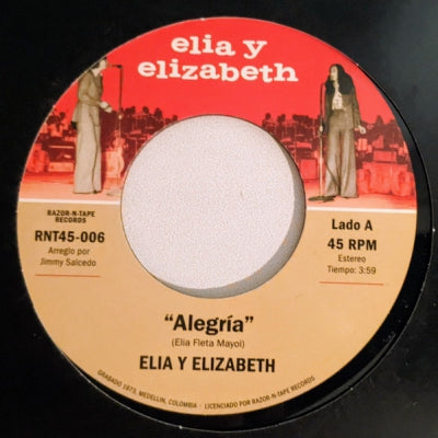 ELIA Y ELIZABETH - Alegria / Soy Una Nube