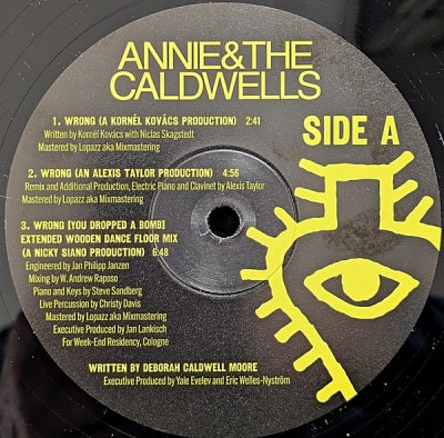 ANNIE & THE CALDWELLS - Wrong / I Made It Remixes