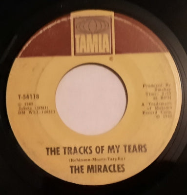THE MIRACLES - The Tracks Of My Tears / A Fork In The Road