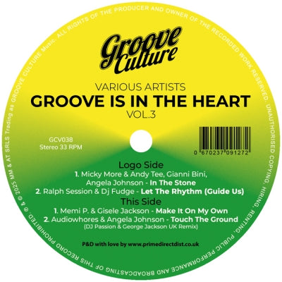 MICKY MORE & ANDY TEE / RALPH SESSION & DJ FUDGE / MEMI P. & GISELE JACKSON / AUDIOWHORES - Groove Is In The Heart Vol.3