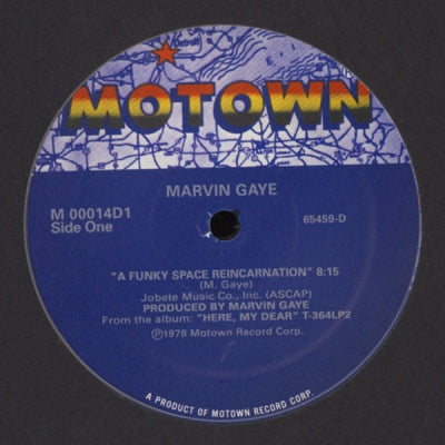 MARVIN GAYE - A Funky Space Reincarnation
