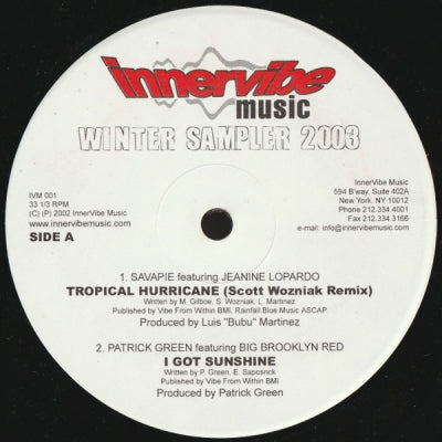 VARIOUS - Winter Sampler 2003