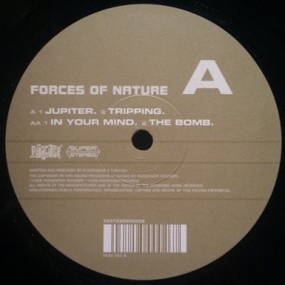 FORCES OF NATURE - Jupiter / Tripping / In Your Mind / The Bomb