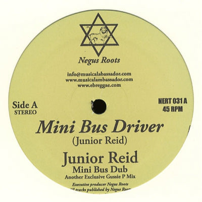 JUNIOR REID / HORACE MARTIN - Mini Bus Driver / Repatriation