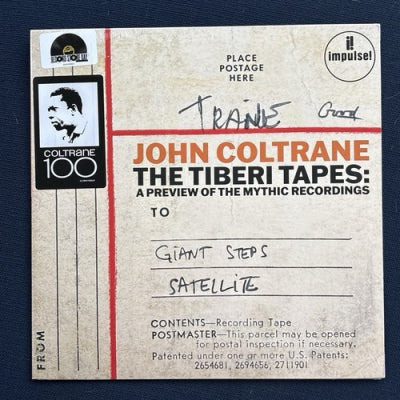 JOHN COLTRANE - The Tiberi Tapes: A Preview Of The Mythic Recordings
