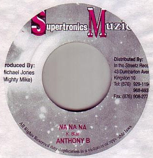 ANTHONY B / MADDISH - Na Na Na / Mine E' Nuh