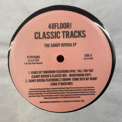 VARIOUS - The Sandy Rivera EP