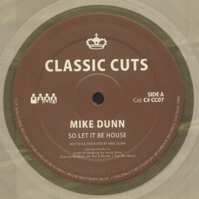MIKE DUNN - So Let It Be House
