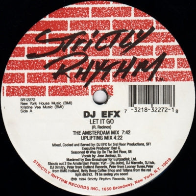 DJ EFX - Let It Go / Feelin' Kinda Lovely