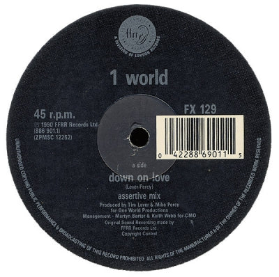 ONE WORLD - Down On Love