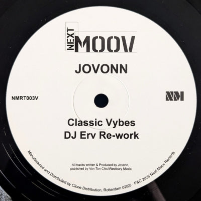 JOVONN - Classic Vybes (DJ Erv Re-work)
