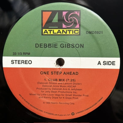 DEBBIE GIBSON - One Step Ahead