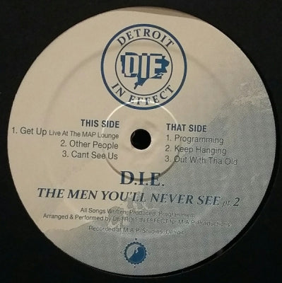 D.I.E. (DETROIT IN EFFECT) - The Men You'll Never See Pt.2
