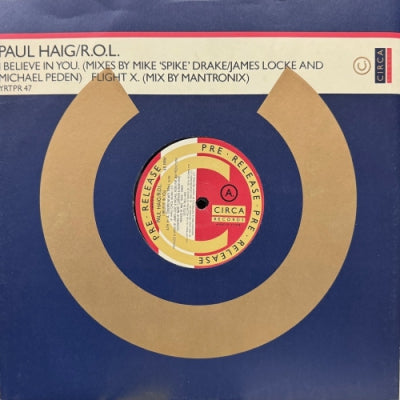 PAUL HAIG / R.O.L. - I Believe In You