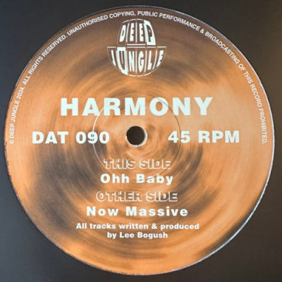 HARMONY - Now Massive / Ohh Baby