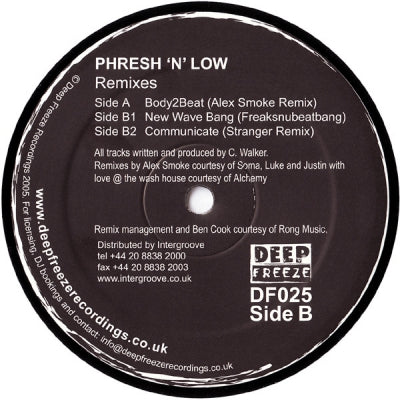 PHRESH N LOW - Remixes