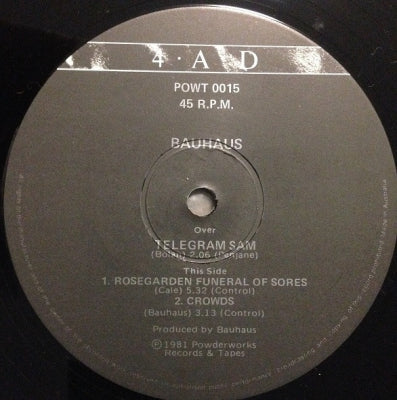 BAUHAUS - Telegram Sam