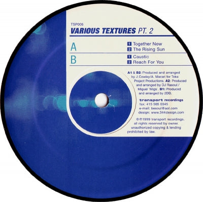 VARIOUS - Various Textures Pt. 2