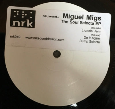 MIGUEL MIGS - The Soul Selecta EP
