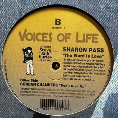 SHARON PASS / GORDON CHAMBERS - The Word Is Love / Don't Give Up