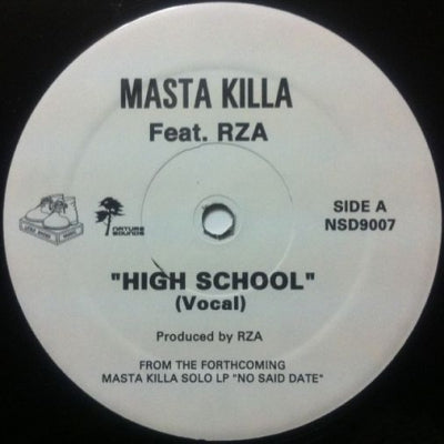 MASTA KILLA FEATURING RZA - High School
