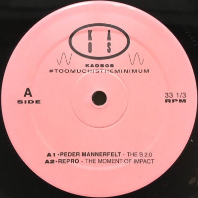 PEDER MANNERFELT / REPRO / DARC MARC / UNCRAT - #Toomuchistheminimum