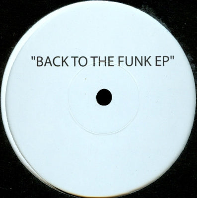 VELVET LOUNGE - Back To The Funk EP