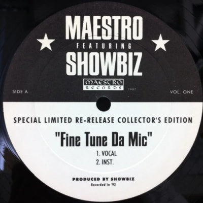 MAESTRO FEATURING SHOWBIZ (D.I.T.C.) - Fine Tune Da Mic / Bring It On