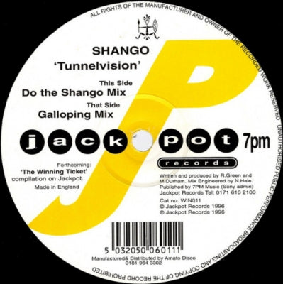 SHANGO - Tunnelvision