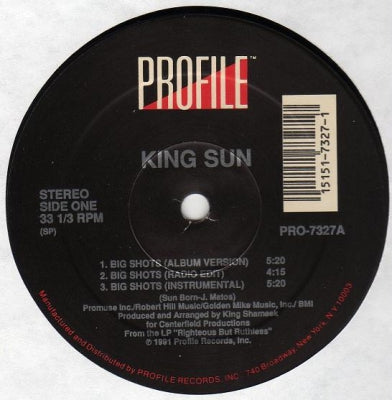 KING SUN - Big Shots