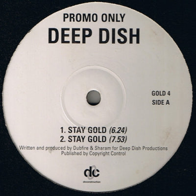DEEP DISH - Stay Gold / Tangiers