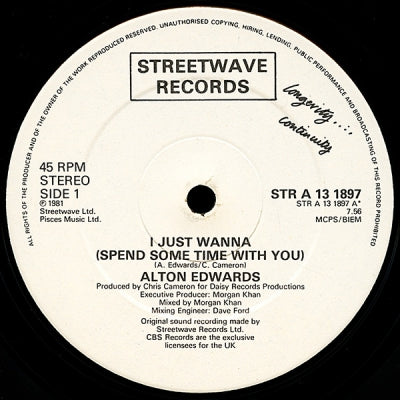 ALTON EDWARDS - I Just Wanna (Spend Some Time With You)