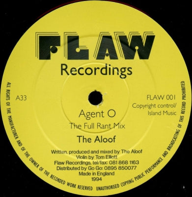 THE ALOOF - Agent O