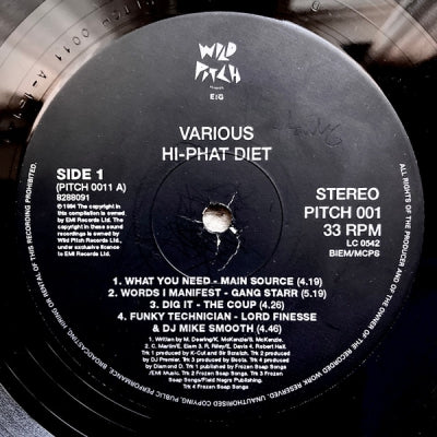 VARIOUS - Hi-Phat Diet - A Wild Pitch Compilation