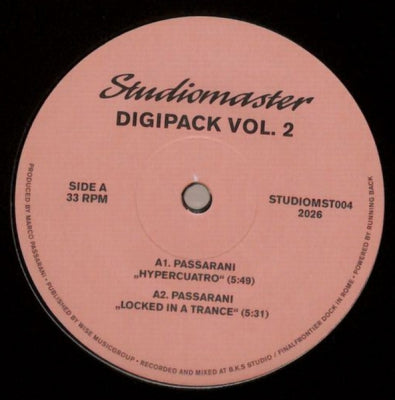MARCO PASSARANI - Digipack Vol. 2