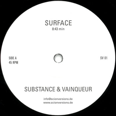 SUBSTANCE & VAINQUEUR - Surface / Immersion