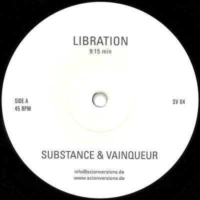 SUBSTANCE & VAINQUEUR - Libration / Resonance