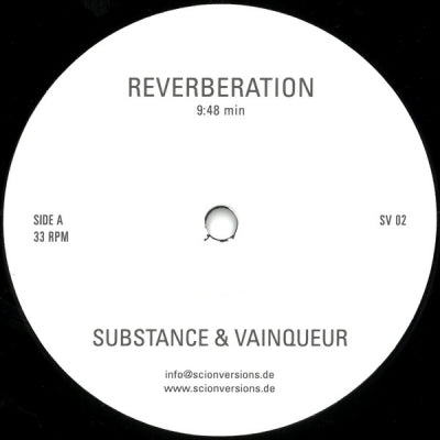 SUBSTANCE & VAINQUEUR - Reverberation / Reverberate