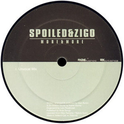 SPOILED & ZIGO - More & More
