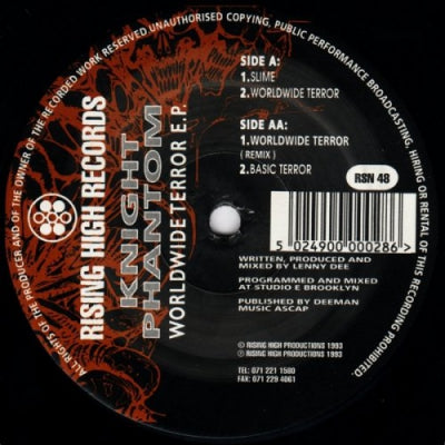 KNIGHT PHANTOM - Worldwide Terror E.P