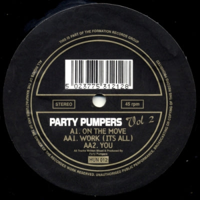 PARTY PUMPERS - Party Pumpers Vol 1