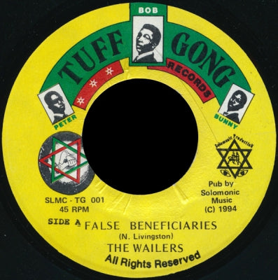 THE WAILERS - False Beneficiaries / Coolie Plum Tree