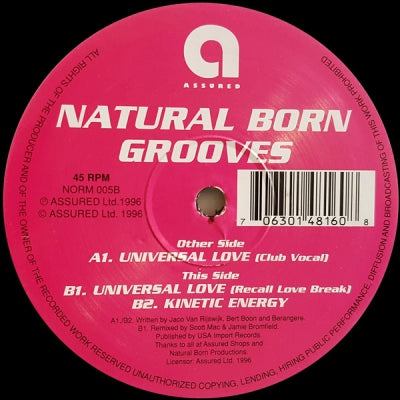NATURAL BORN GROOVES - Universal Love