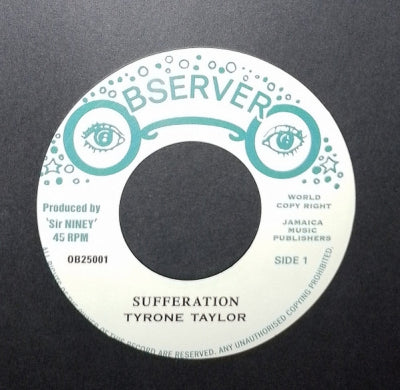 TYRON TYLOR - Sufferation