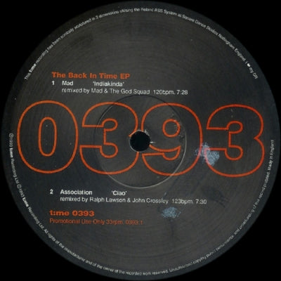 VARIOUS - The Back In Time EP