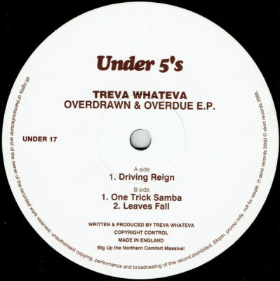 TREVA WHATEVA - Overdrawn & Overdue E.P.