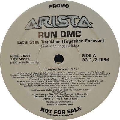 RUN-DMC - Let's Stay Together (Together Forever)