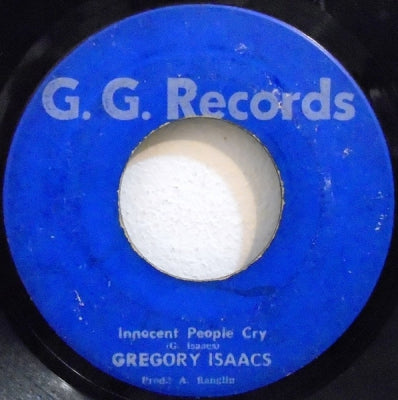 GREGORY ISAACS - Innocent People Cry / Wine In Time
