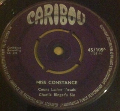 COUNT LASHER - Miss Constance / Slide Mongoose